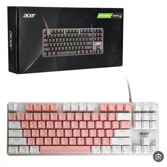 كيبورد گيمينك مكانيكال سوييج قرمز ACER OKW132