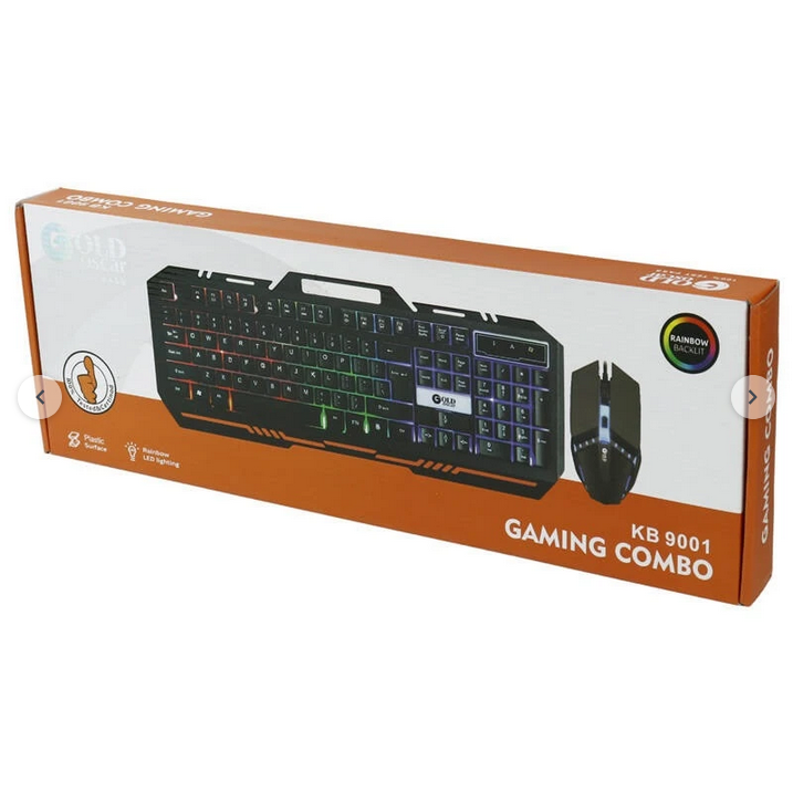 GOLD OSCAR KB9001 كيبورد و ماوس گيمينگ
