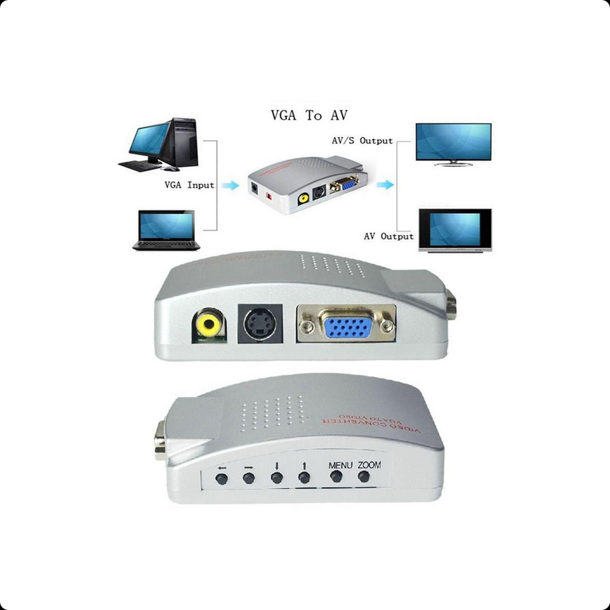 تبديل VGA TO AV